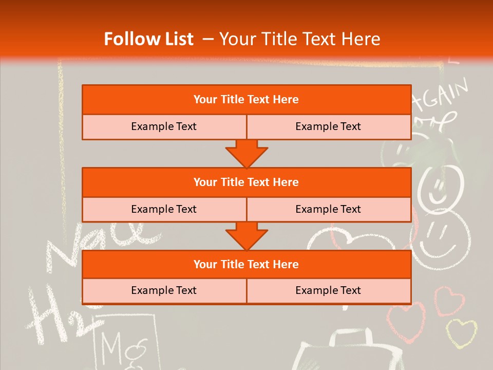 Title Grunge Symbol PowerPoint Template