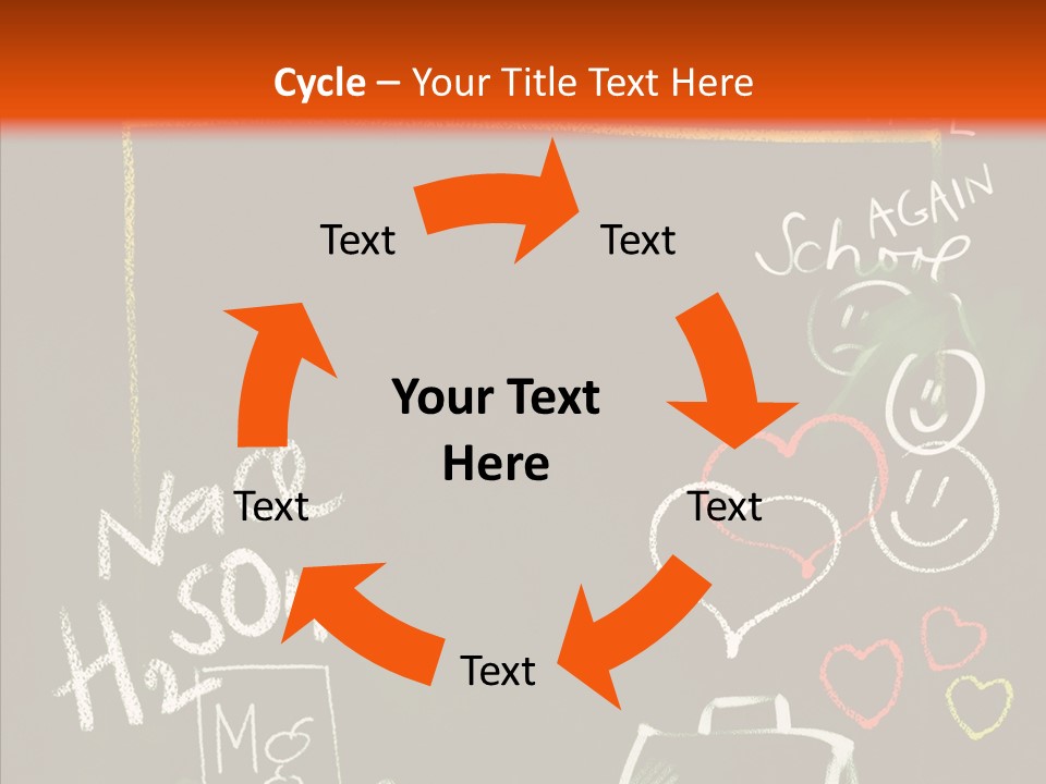 Title Grunge Symbol PowerPoint Template