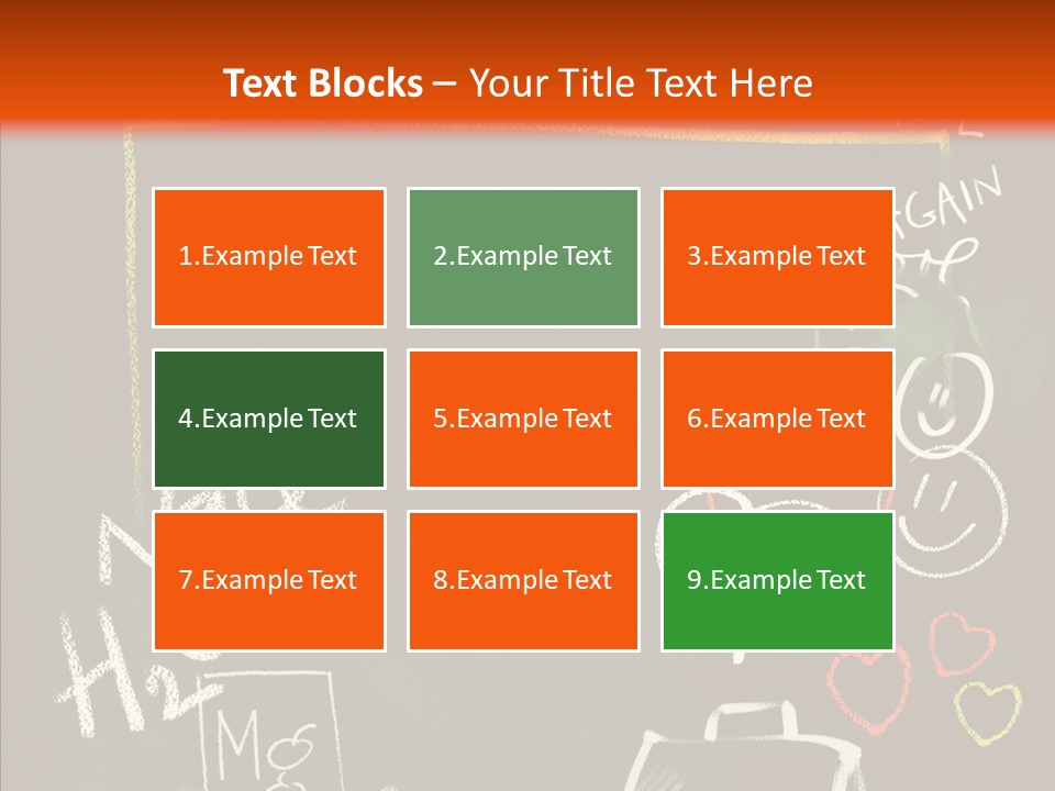 Title Grunge Symbol PowerPoint Template