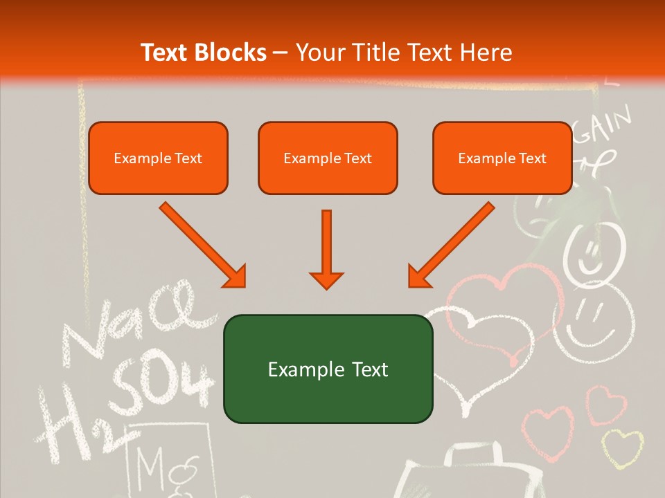 Title Grunge Symbol PowerPoint Template