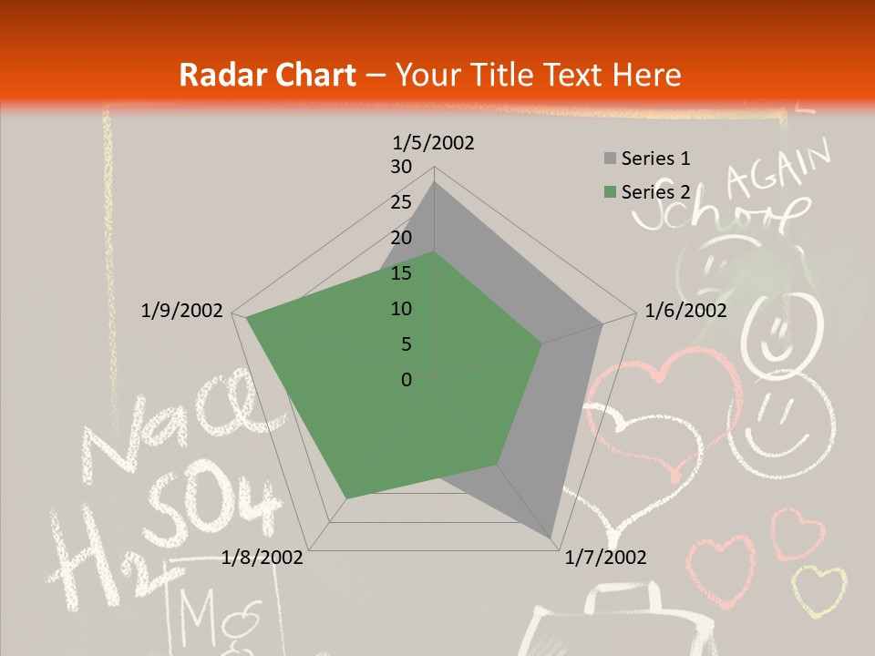 Title Grunge Symbol PowerPoint Template