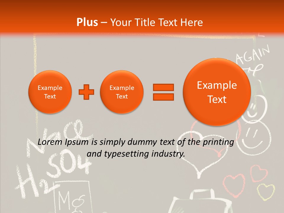 Title Grunge Symbol PowerPoint Template