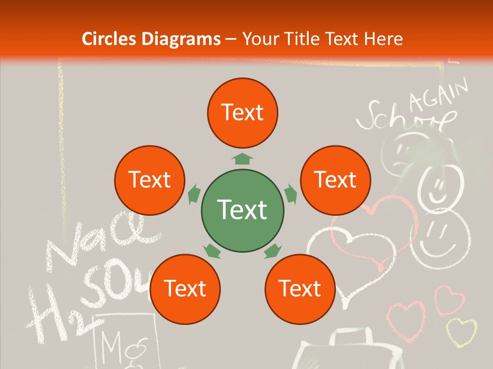 Title Grunge Symbol PowerPoint Template