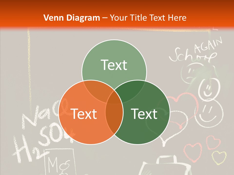 Title Grunge Symbol PowerPoint Template