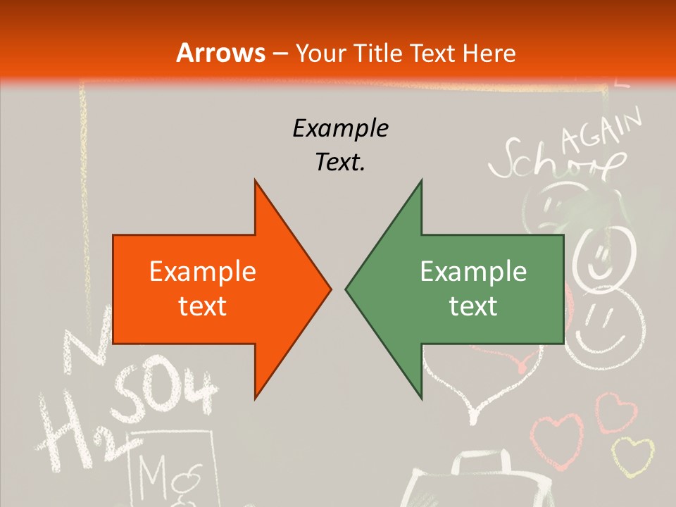 Title Grunge Symbol PowerPoint Template