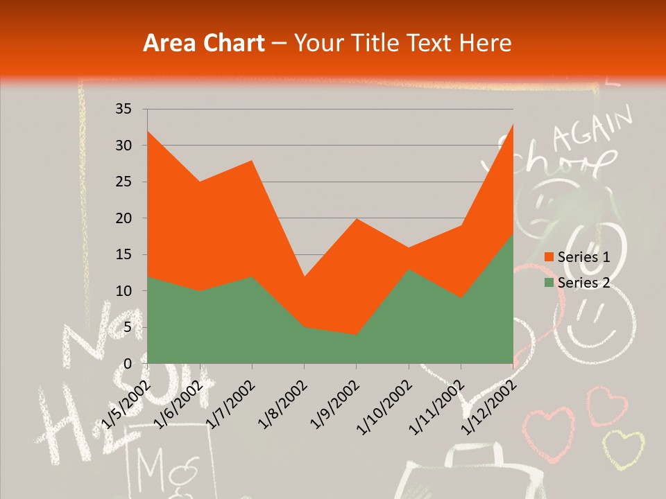 Title Grunge Symbol PowerPoint Template