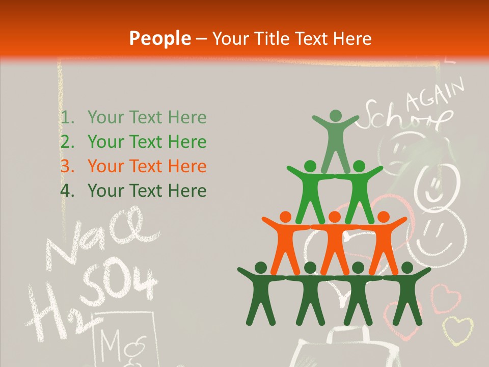 Title Grunge Symbol PowerPoint Template