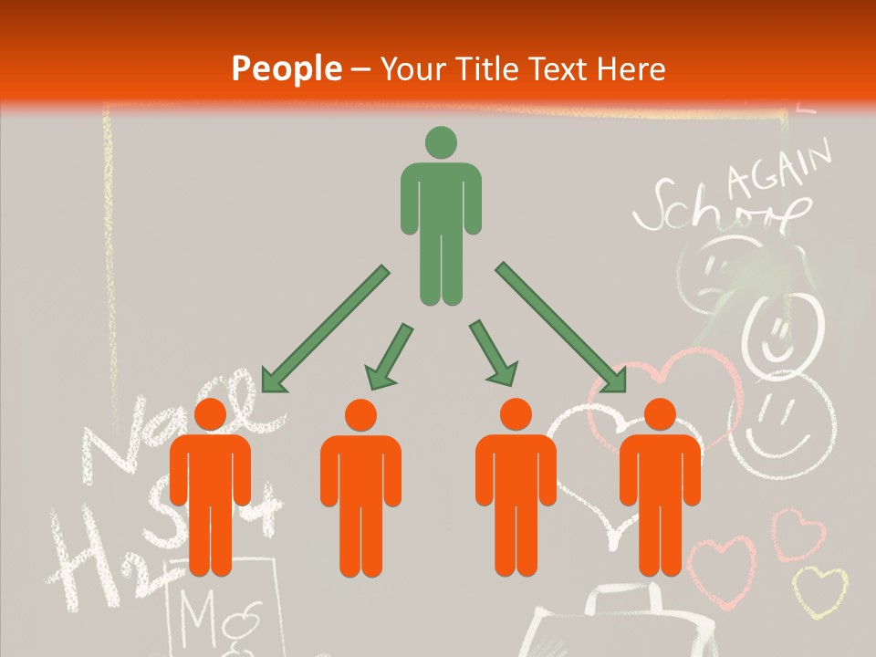 Title Grunge Symbol PowerPoint Template