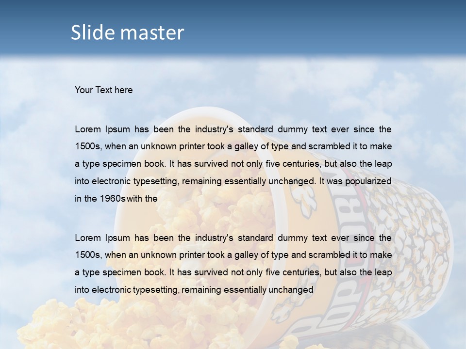 Closeup Healthy Hot PowerPoint Template