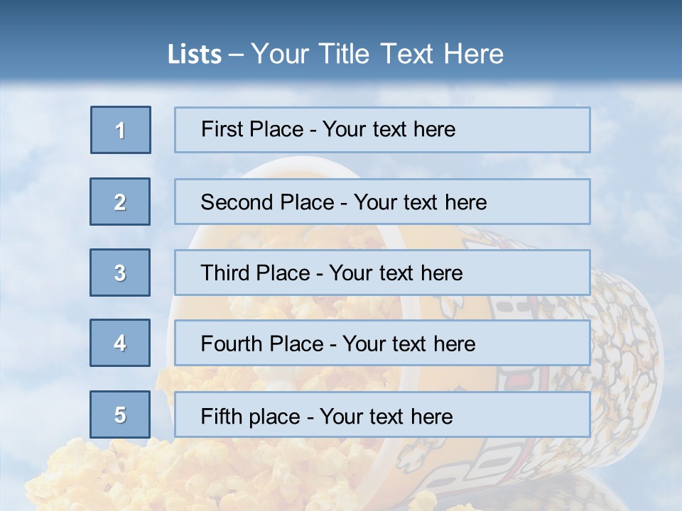 Closeup Healthy Hot PowerPoint Template
