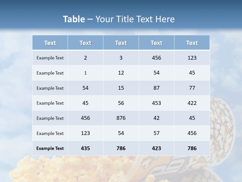 Closeup Healthy Hot PowerPoint Template