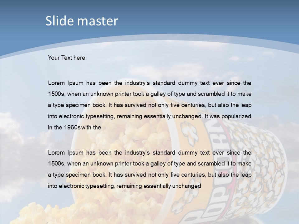 Salt Nutrition Hot PowerPoint Template