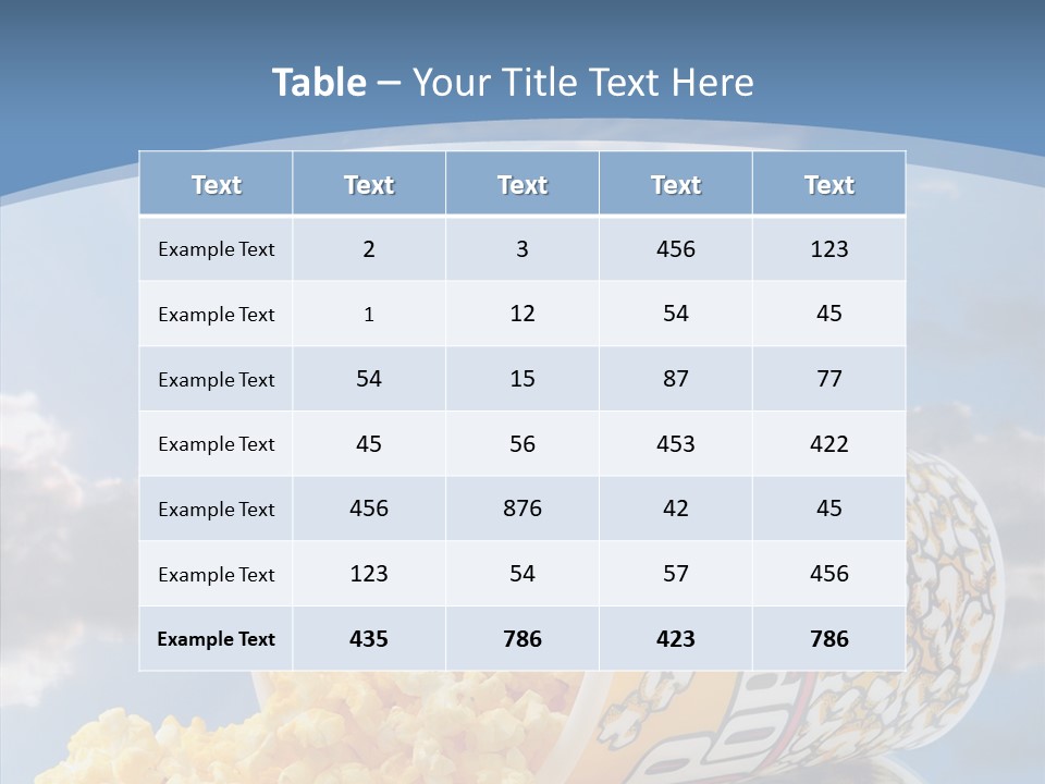 Salt Nutrition Hot PowerPoint Template