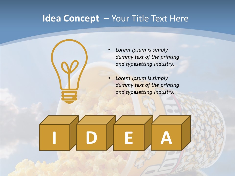 Salt Nutrition Hot PowerPoint Template