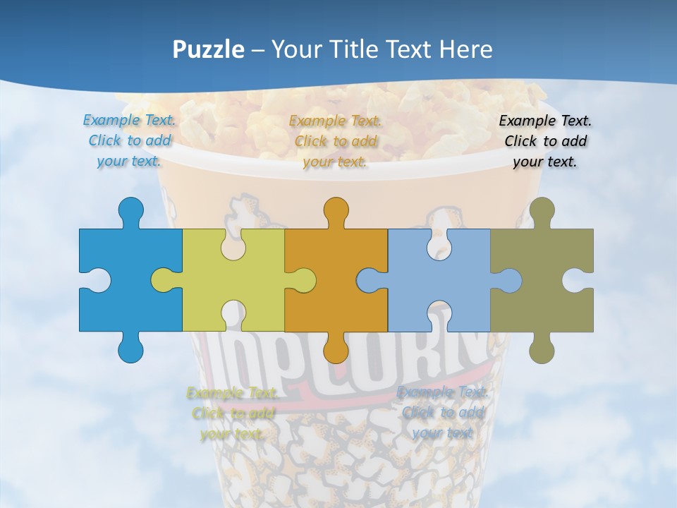 Object Buttered Container PowerPoint Template