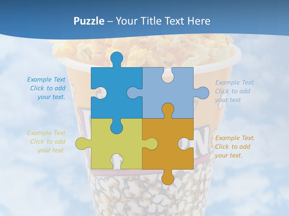 Object Buttered Container PowerPoint Template