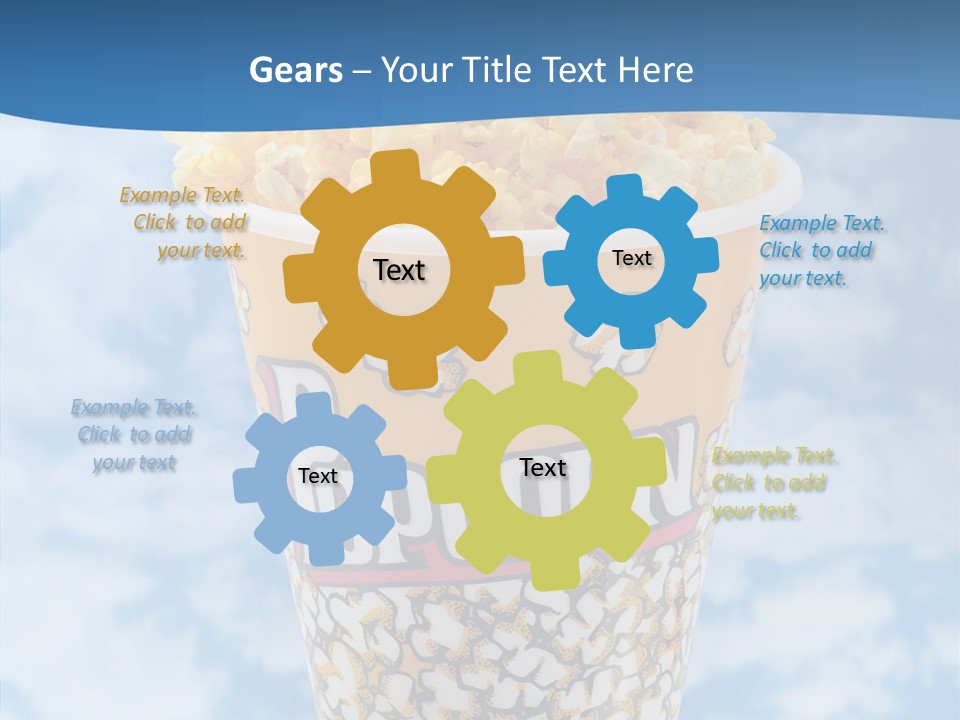 Object Buttered Container PowerPoint Template