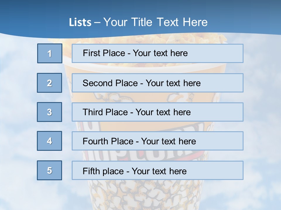 Object Buttered Container PowerPoint Template