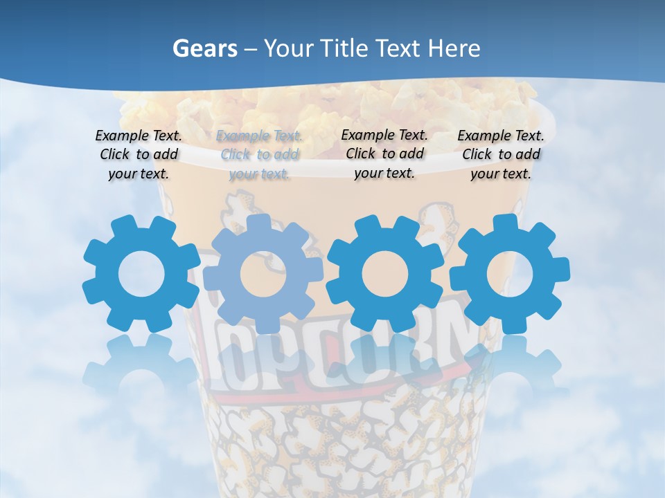 Object Buttered Container PowerPoint Template