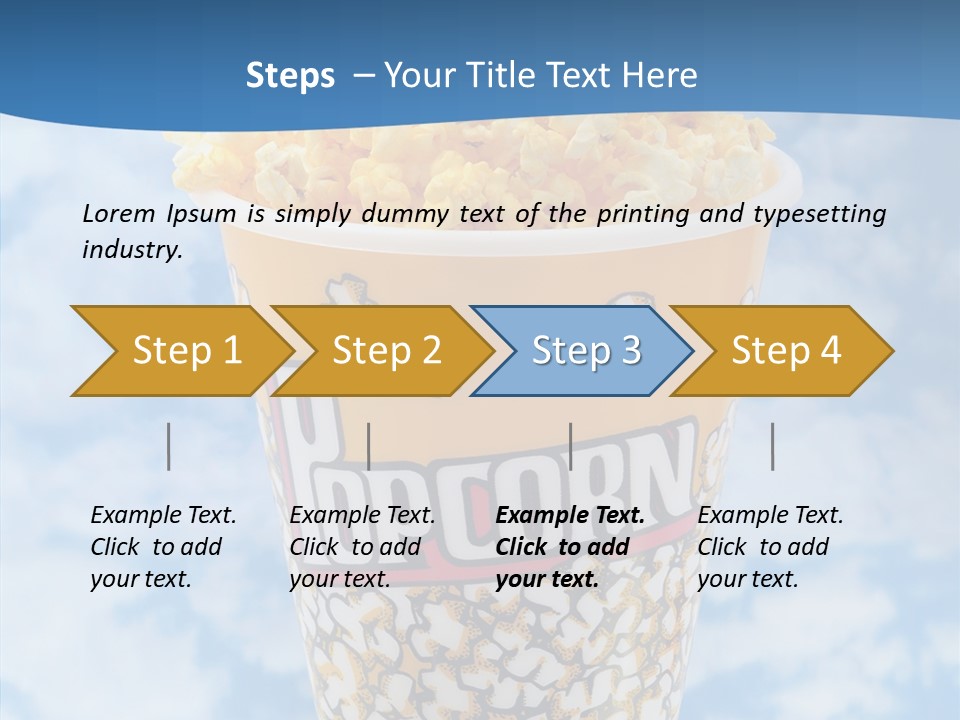 Object Buttered Container PowerPoint Template