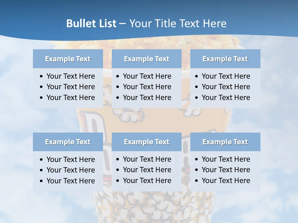 Object Buttered Container PowerPoint Template