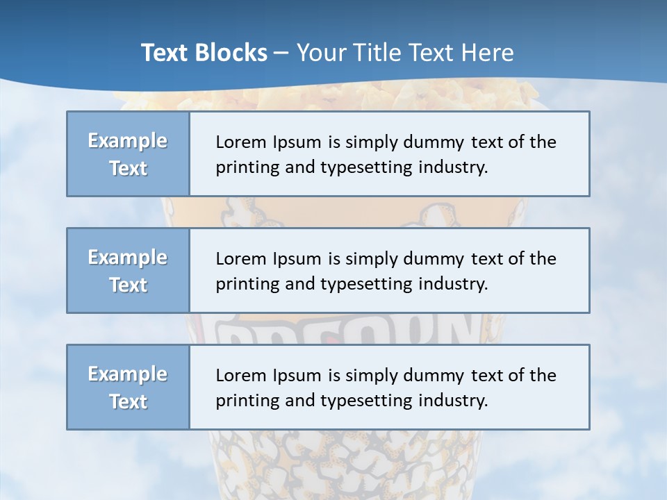 Object Buttered Container PowerPoint Template