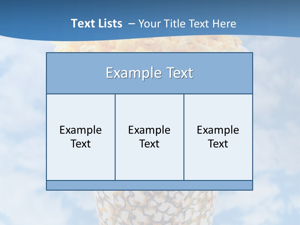 Object Buttered Container PowerPoint Template