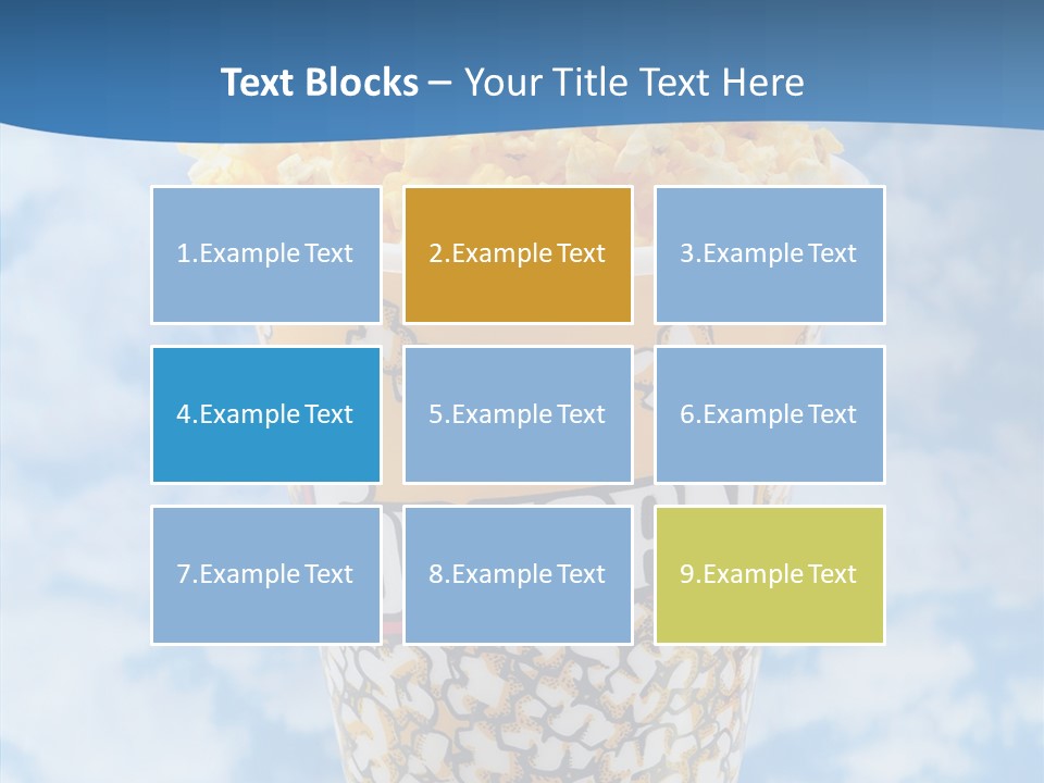 Object Buttered Container PowerPoint Template