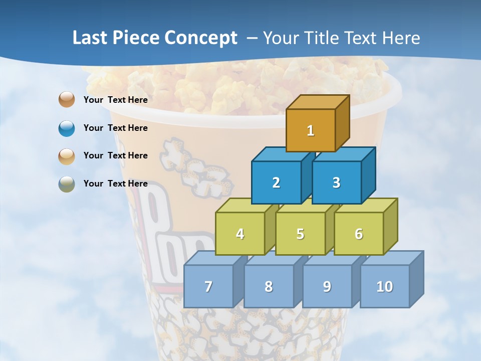 Object Buttered Container PowerPoint Template