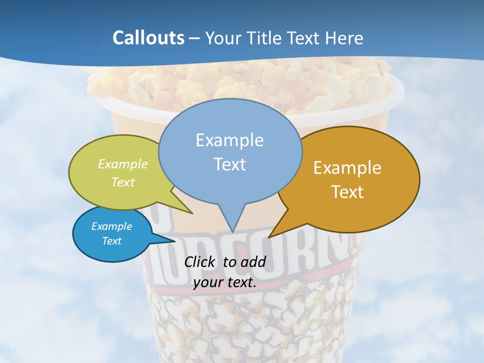 Object Buttered Container PowerPoint Template