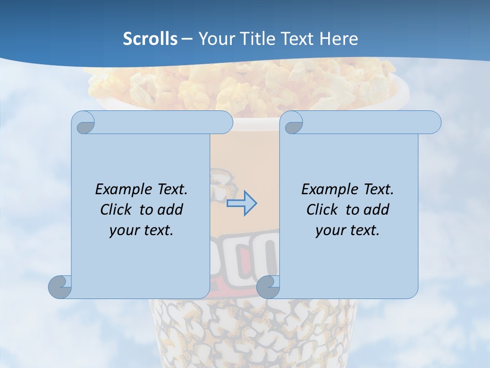 Object Buttered Container PowerPoint Template