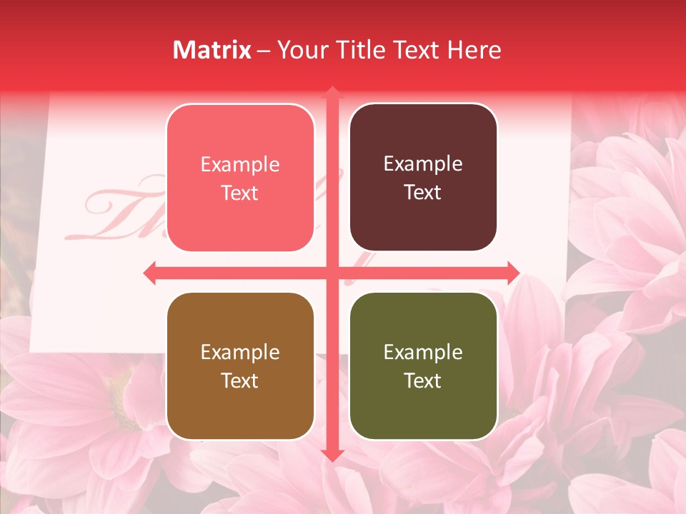 Text Leaf Beautiful PowerPoint Template