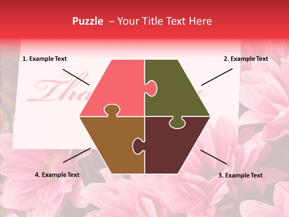 Text Leaf Beautiful PowerPoint Template