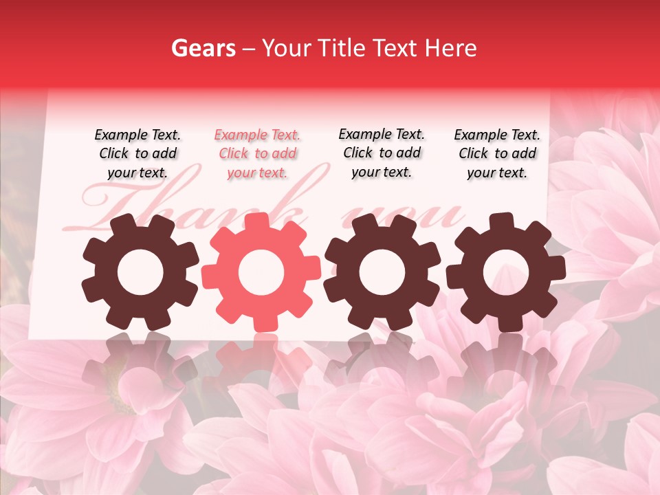 Text Leaf Beautiful PowerPoint Template