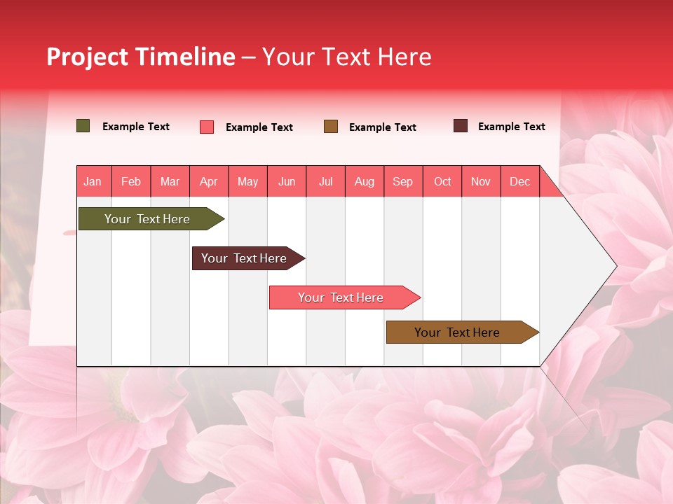 Text Leaf Beautiful PowerPoint Template