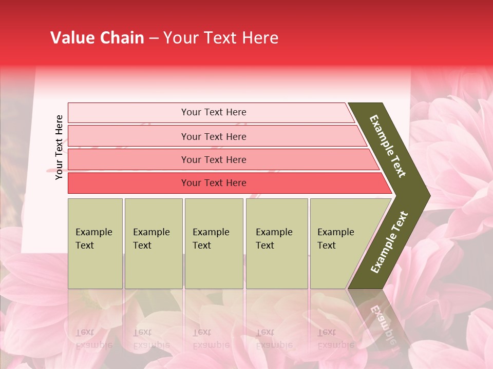 Text Leaf Beautiful PowerPoint Template