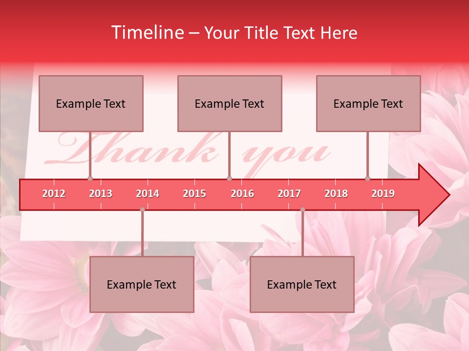 Text Leaf Beautiful PowerPoint Template