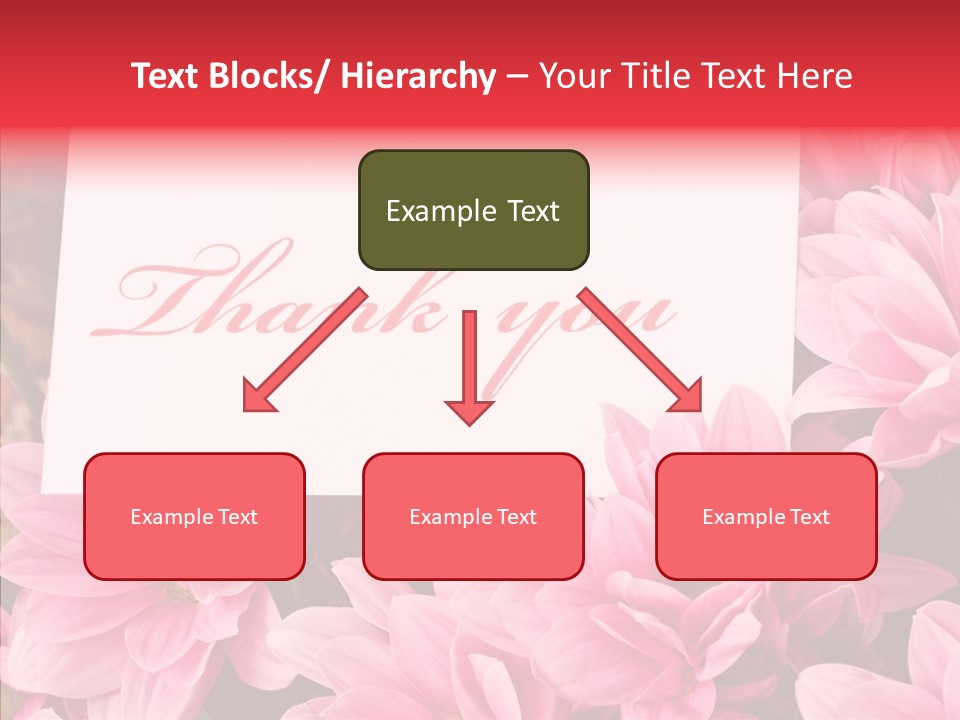 Text Leaf Beautiful PowerPoint Template