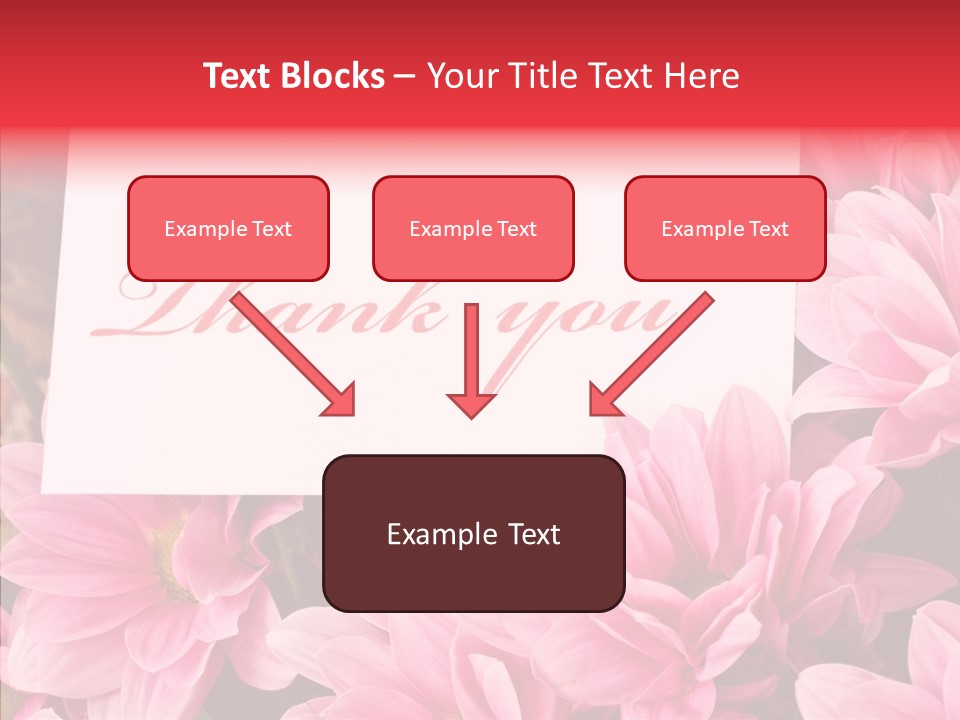 Text Leaf Beautiful PowerPoint Template