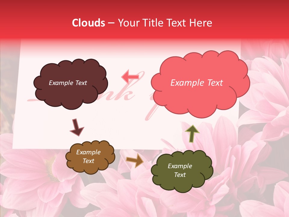 Text Leaf Beautiful PowerPoint Template