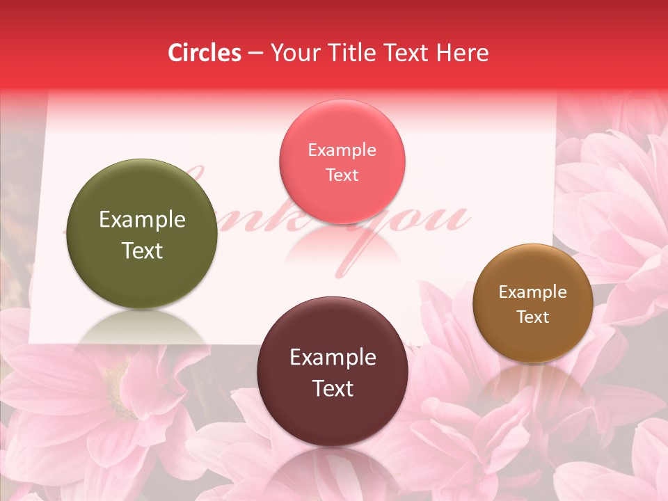 Text Leaf Beautiful PowerPoint Template