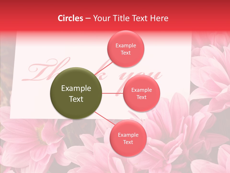 Text Leaf Beautiful PowerPoint Template