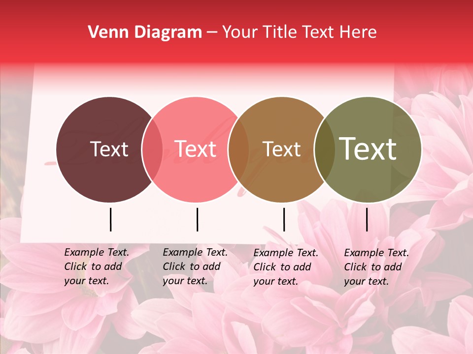 Text Leaf Beautiful PowerPoint Template