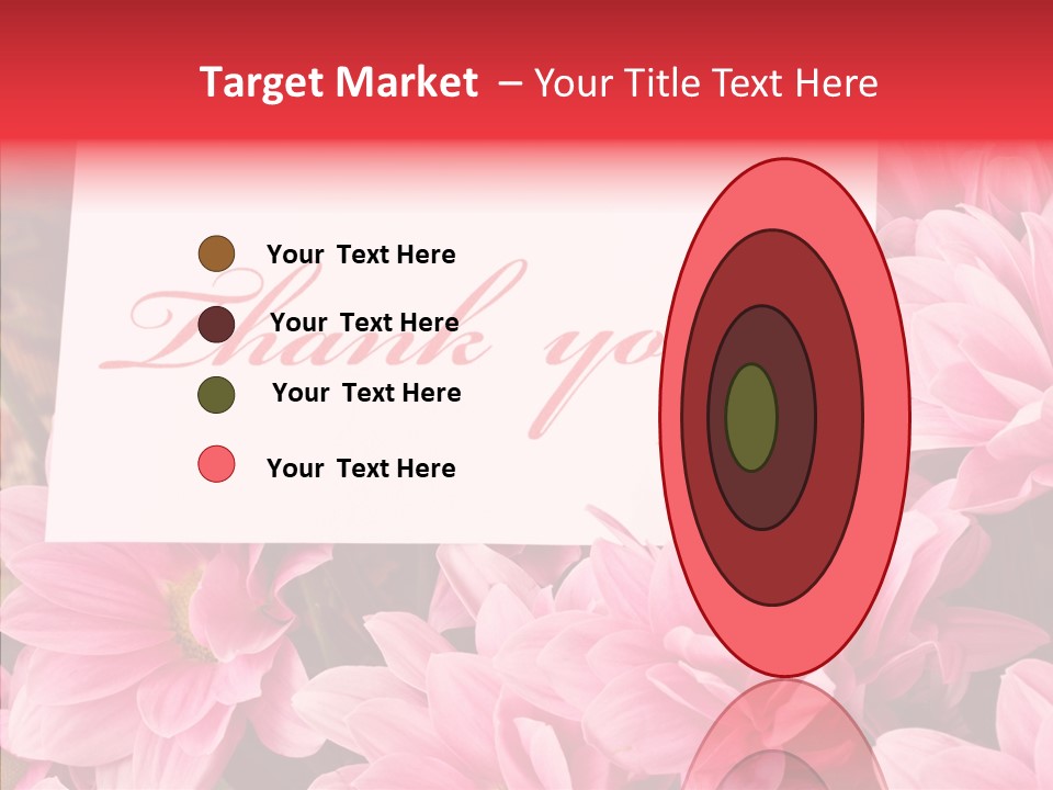 Text Leaf Beautiful PowerPoint Template