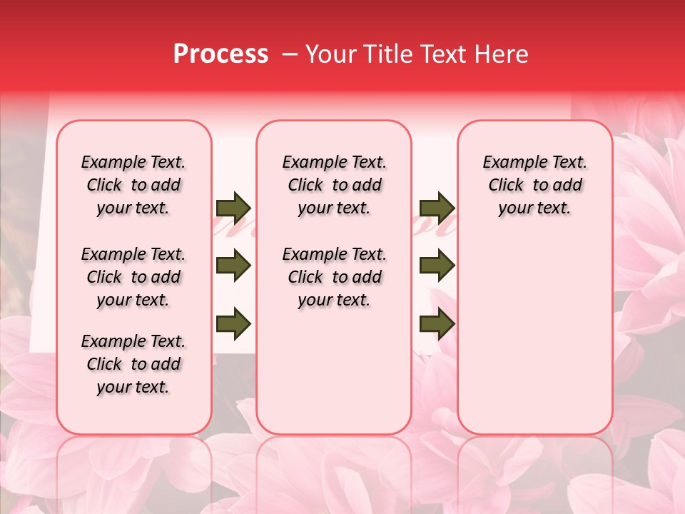 Text Leaf Beautiful PowerPoint Template
