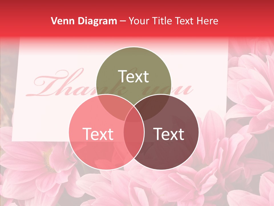 Text Leaf Beautiful PowerPoint Template