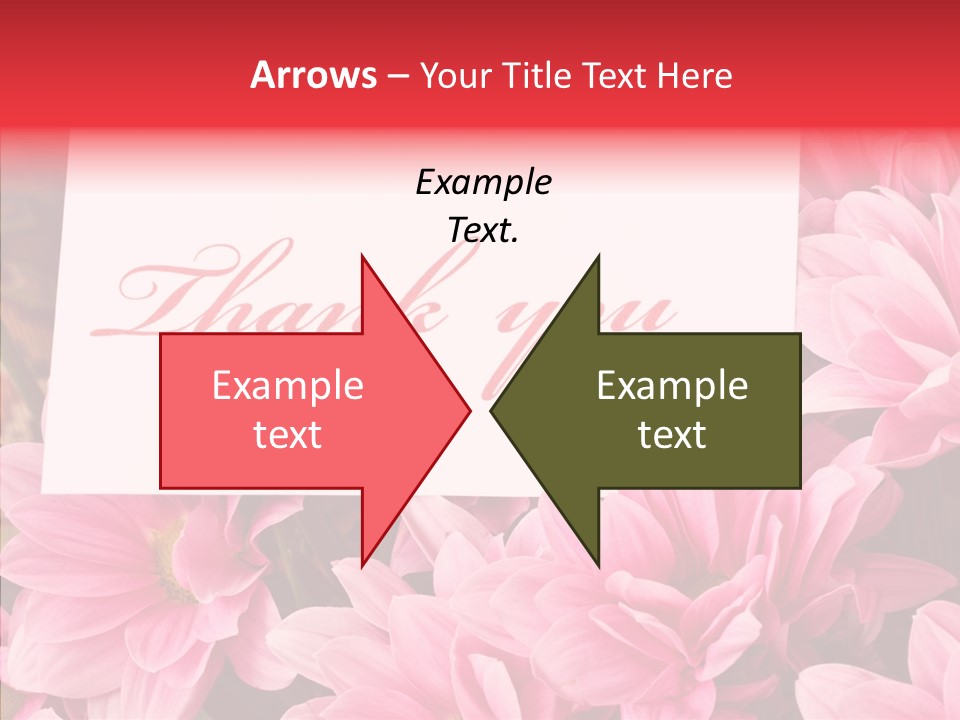 Text Leaf Beautiful PowerPoint Template