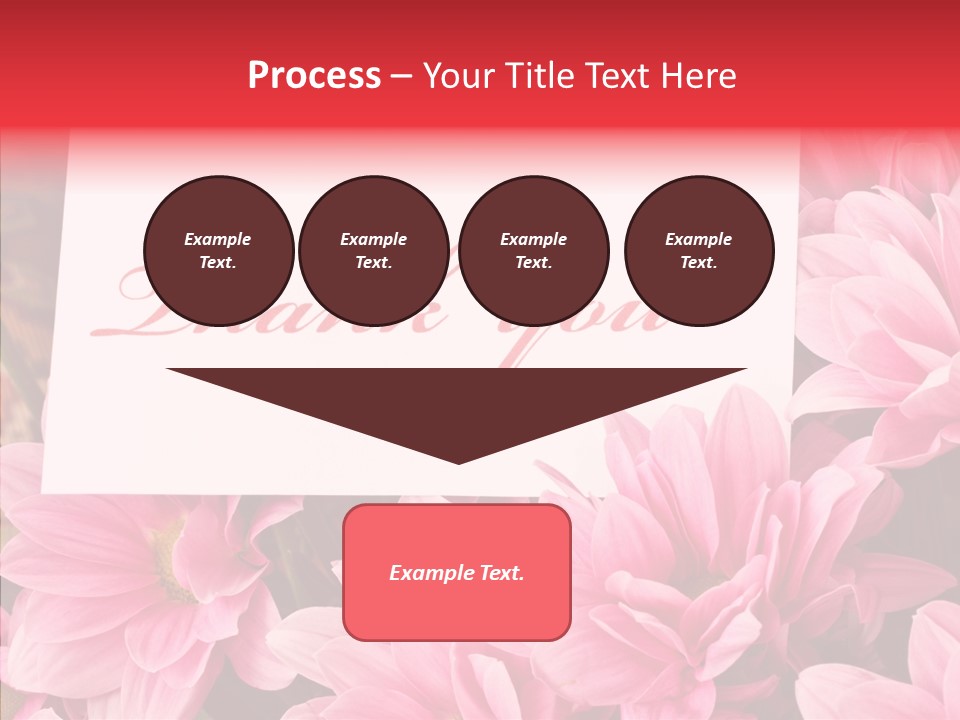 Text Leaf Beautiful PowerPoint Template