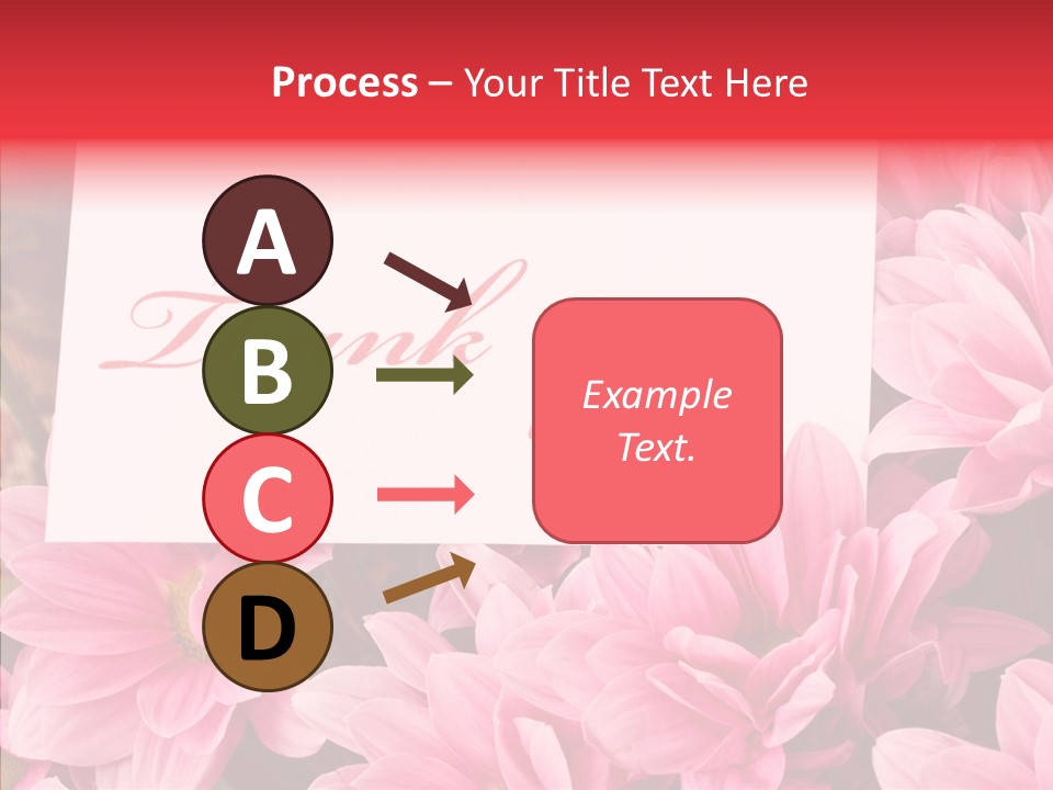 Text Leaf Beautiful PowerPoint Template