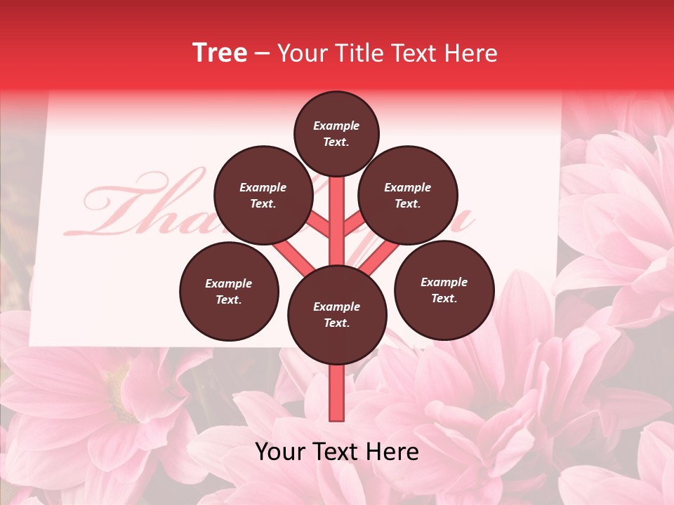 Text Leaf Beautiful PowerPoint Template
